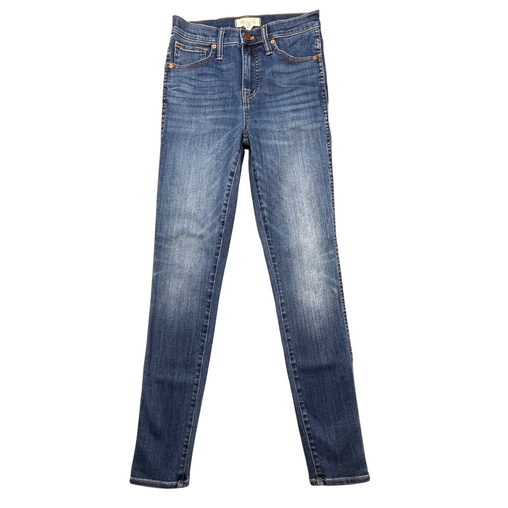 Madewell Blue 10 Inch High-Rise Skinny Jeans Women 26T